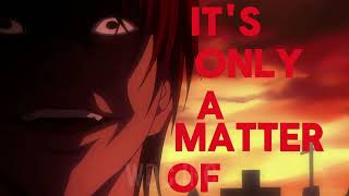 the death of two great legends | death note amv song Where are we headed by ponoar war 