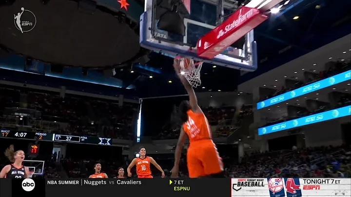 DUNK ALERT: Sylvia Fowles THROWS IT DOWN In Her FI...