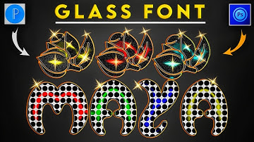 Glass font name editing on Android Using PixelLab Ps Touch 2022 Glass font editing - Zarraq Creation