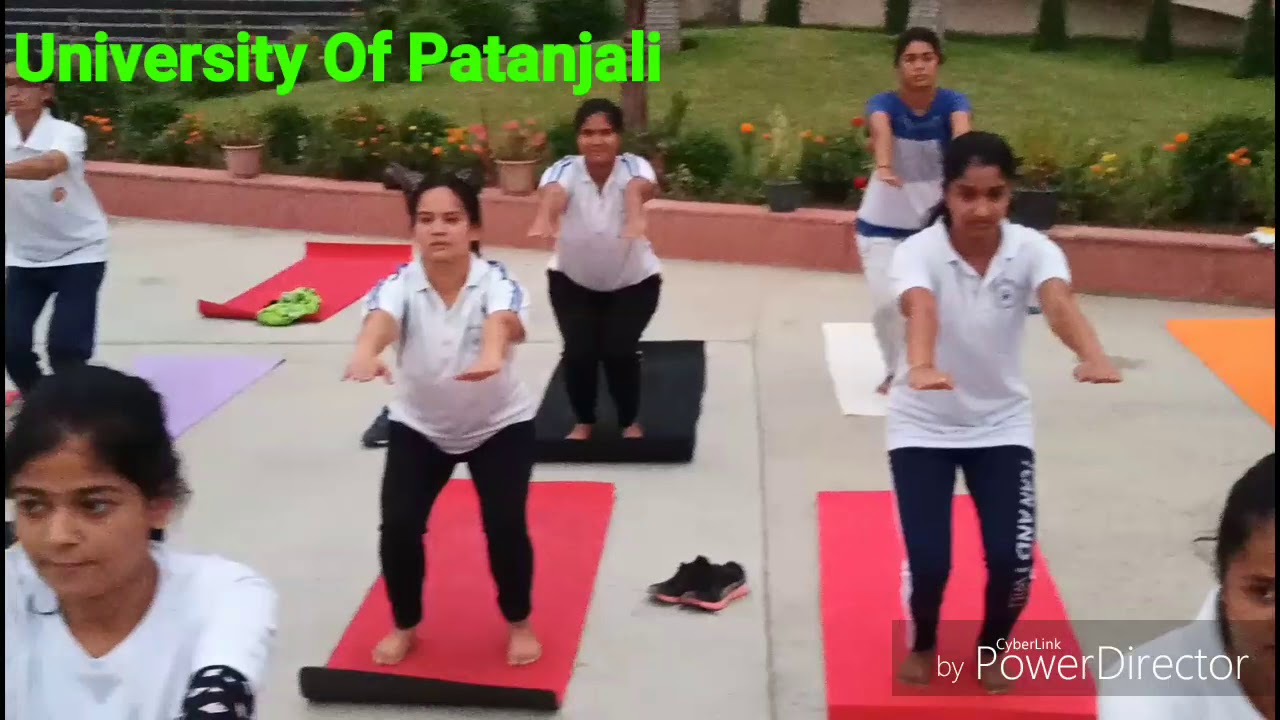 Daily Morning Yoga Class In University Of Patanjali