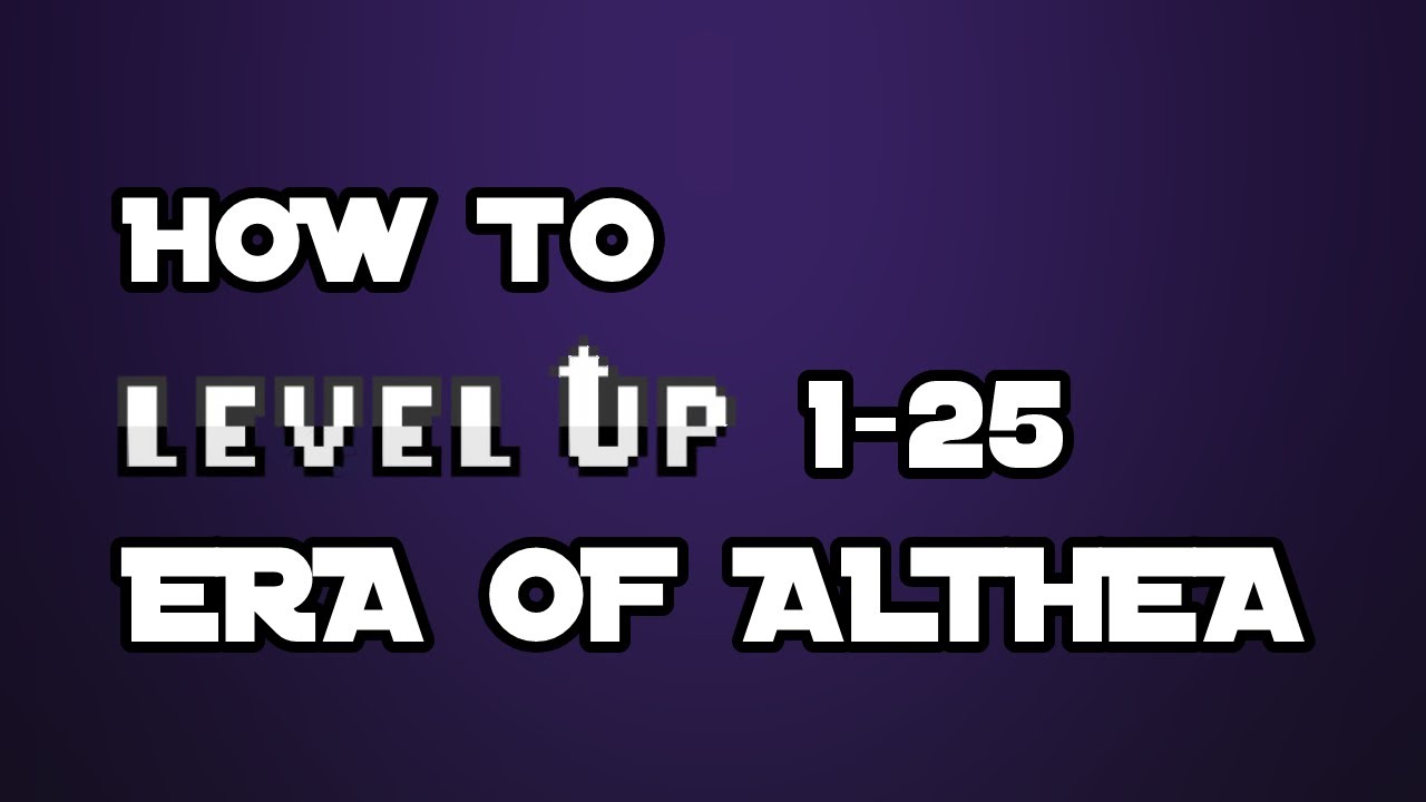 How to quickly level up in Roblox Era of Althea - Gamer Journalist