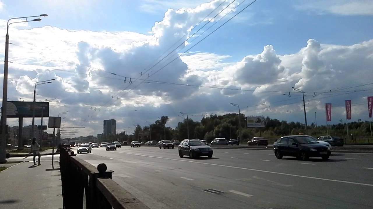 Казань, проспект Ямашева 23 июня 2014 - YouTube