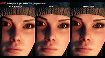 Terminator Resistance   AMD FidelityFX Super Resolution Test on Radeon RX 6800XT magnified 300%