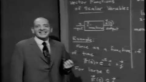 Calculus Revisited Calculus Vector Functions of Scalar Variables  Linear Algebra P.2, L.1