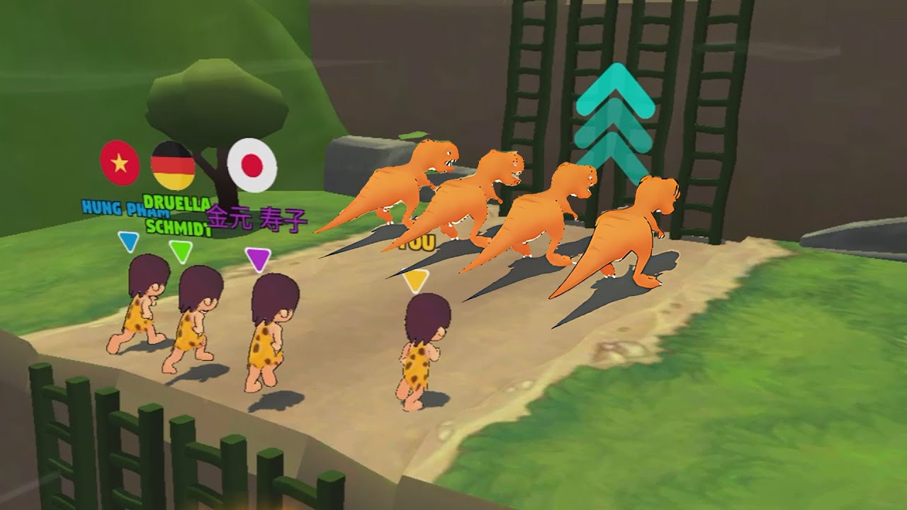 Dinosaur Shifting Run 🏃‍♂️🚗🚲🚦All Levels Gameplay Walkthrough Android,ios Max Level 66