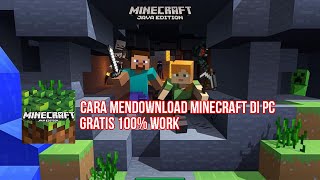 Cara Mendownload Minecraft Java Edition Di PC Secara Gratis 100% Work