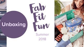 FabFitFun Summer 2018 Unboxing