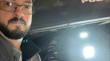 Can’t see behind your Polaris Ranger in the Dark? Here is a Solution! LED Reverse Light