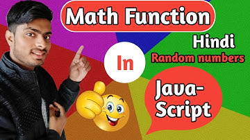 math function in javascript in hindi | math functions round,sqrt,min,pow,floor,random in javascript