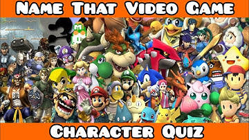 Name That Video Game Character Quiz #quiz #videogames