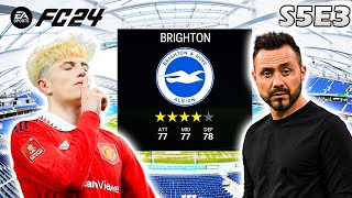 FC 24 Brighton Career Mode - CHAMPIONS LEAGUE DEBUT