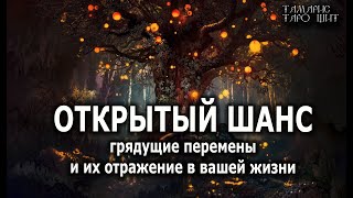 Открытый шанс 💯Грядущие перемены и их отражение в вашей жизни🔥 гадание расклад таро онлайн