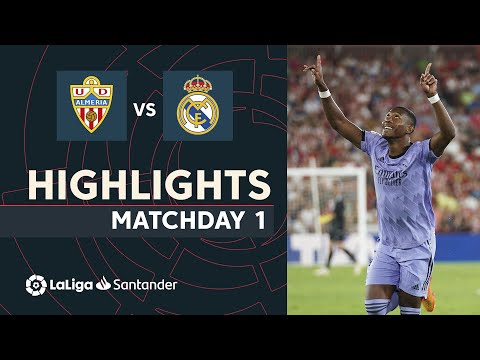 Almeria Real Madrid Goals And Highlights