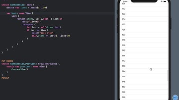 Infinity List in SwiftUI