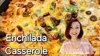 Easy Stovetop Enchilada Casserole / Weekday Meals / One Pot Meal