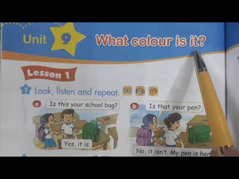 Video Tiếng Anh lớp 3 Unit 9 lesson 1 - youtube