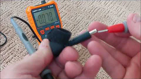 Testing Power Adapter with Multimeter