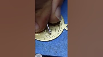 Series of smaller flat gravers carved out the negative.  #byhand #customengraving #jewelry