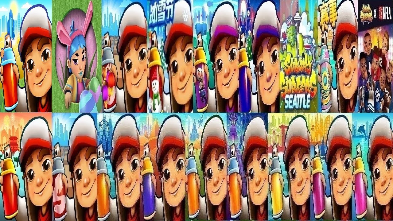 subway surfers Houston VS Oxford New York Berlin Journey to the East Chinese Space Saint Petersburg