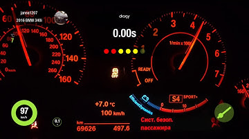 BMW 340i Stage 3 Brutal Acceleration