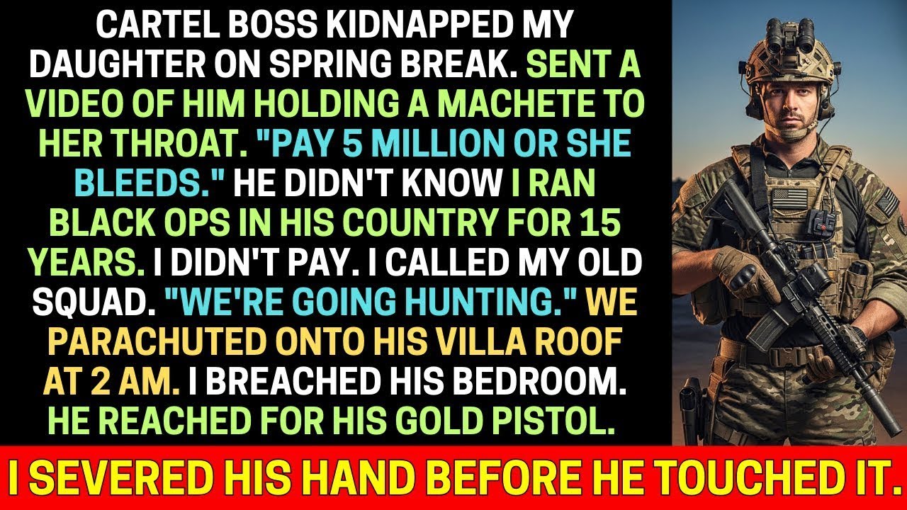 Cartel Boss Sent Ransom Video    He Didn't Know I Run Black Ops    I Parachuted In And