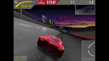 Need For Speed II SE - Proving Grounds Speedrun-4:54.340//8 Laps//Pioneer//Backwards