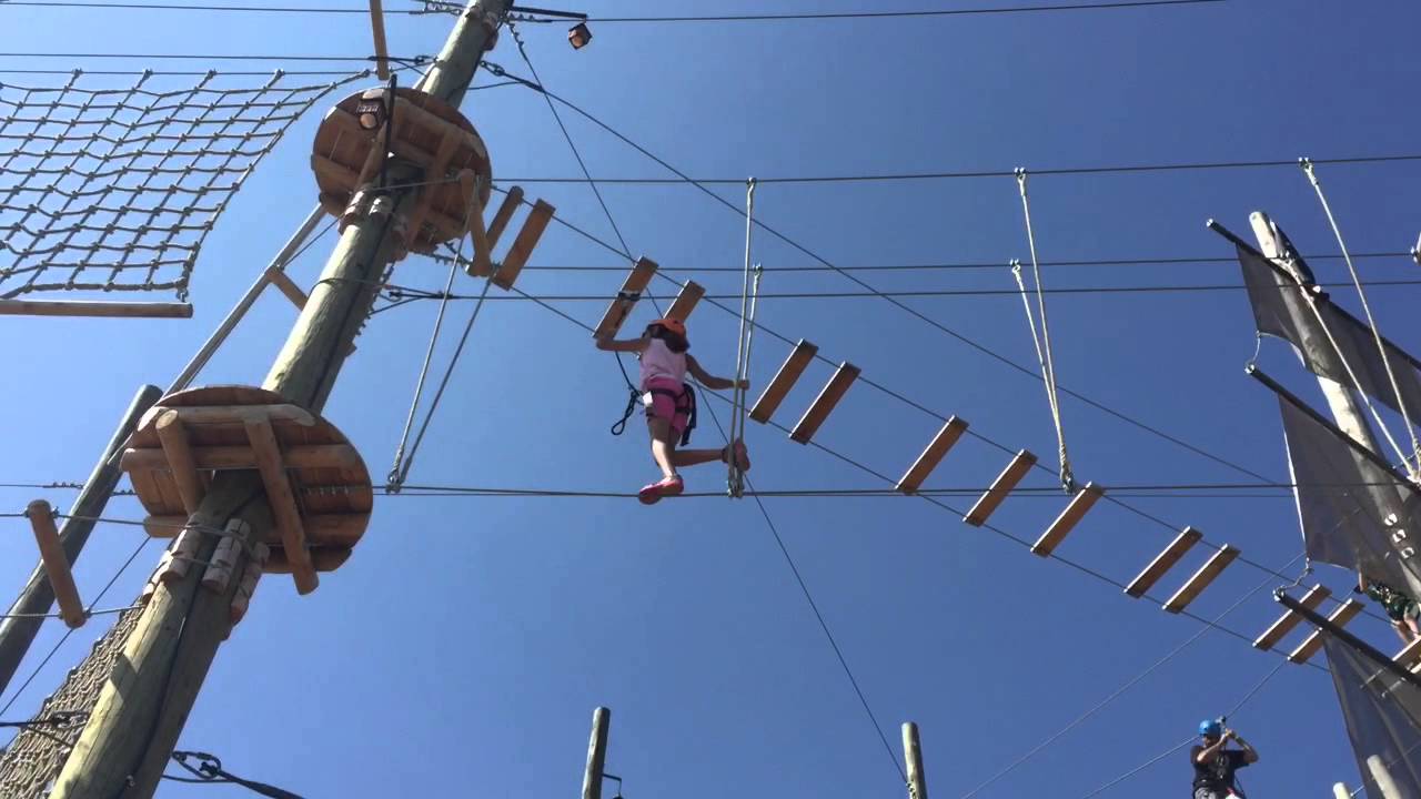 Voiles en Voiles Aerial Ropes Course in Montreal 