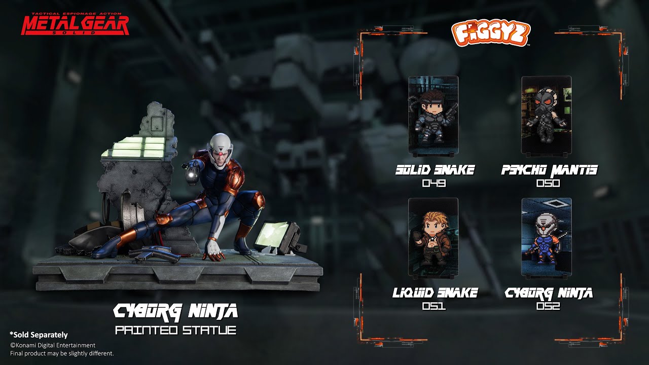 Metal Gear Solid - Cyborg Ninja (Gray Fox) | Collection Video