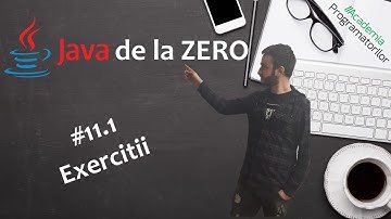 11.1 Exerciții - for loop - Curs Java Începători