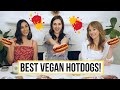 Tasting The BEST Vegan Hot Dogs?!