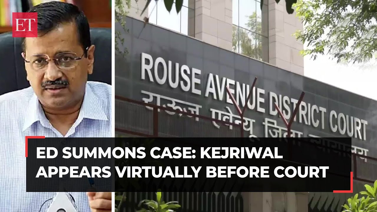 Kejriwal appears virtually before court in evading ED summons case; to appear physically on Mar 16
