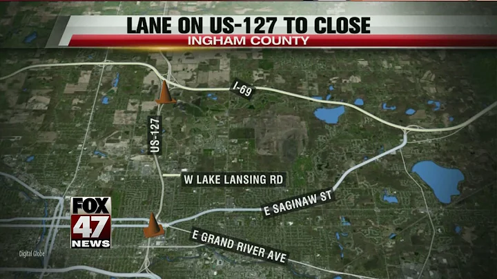 Parts of US-127 closed for repairs