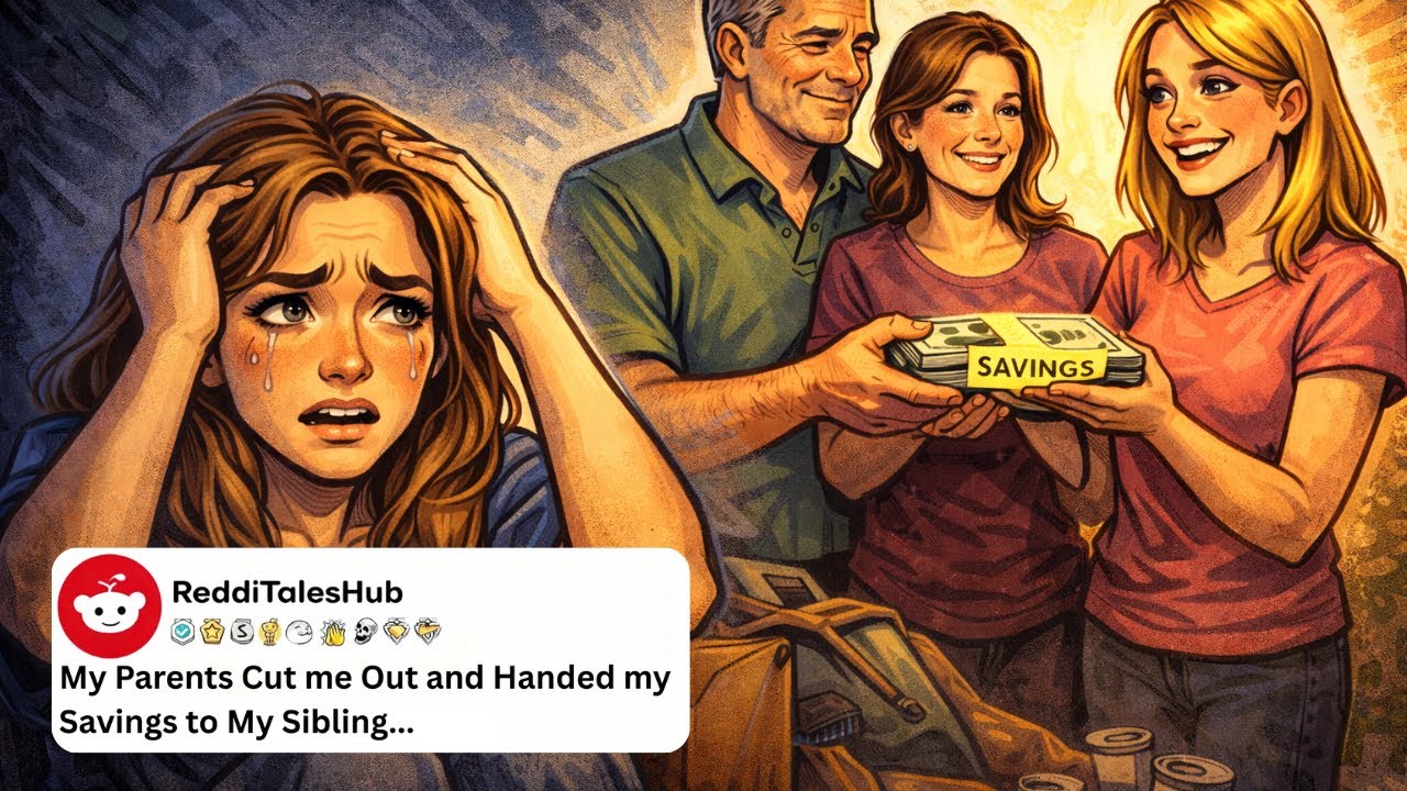 My Parents Cut me Out and Handed my Savings to My Sibling...