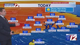 WPRI 12 Weather Forecast 7/12/26: Tracking Heat and Humidity This Week
