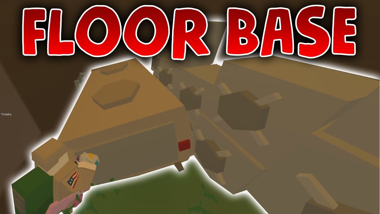 AMAZING FLOOR BASE! - Unturned Vanilla Base Raid