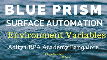 BluePrism Surface Automation BPSA 2005 - Aditya RPA Academy BTM Layout