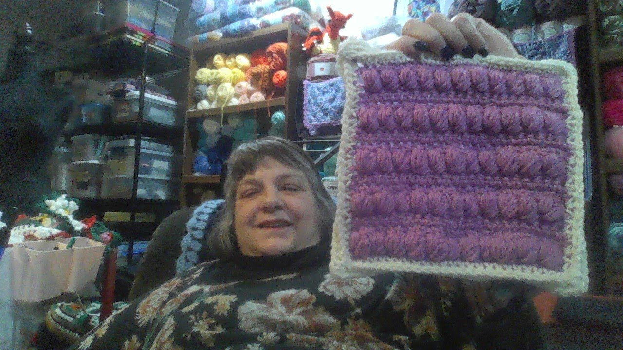 Technique Tuesday Crossed Puff Stitch