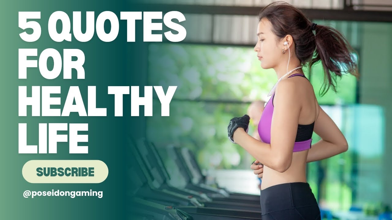5 best tips for a healthy life | Healthy lifestyle - YouTube