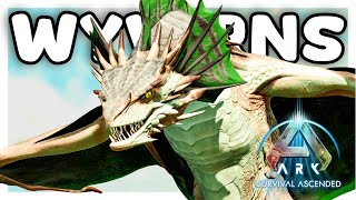 Taming WYVERNS in ARK: Survival Ascended MODDED
