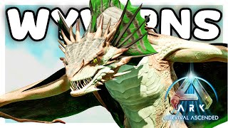 Taming WYVERNS in ARK: Survival Ascended MODDED screenshot 3