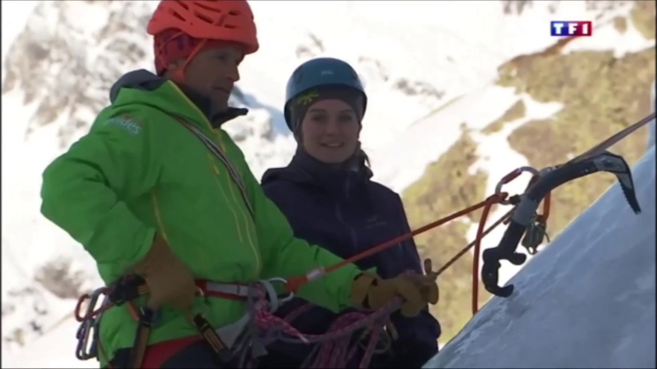 Reportage TF1 : Escalade sur cascade de glace à Oz-en-Oisans