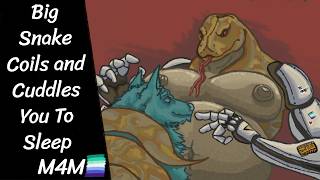 M4M Furry ASMR - Fall Asleep while Coiled in Your Fat Snake BF's Tail! [Sleep-Aid] [Coils] [Cuddles]