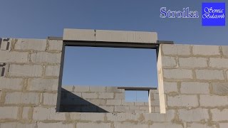 Стройка строим дом Перемычки над окнами. U образный блок своими руками. Стройка строим дом Перемычки над окнами. U образный блок своими руками.