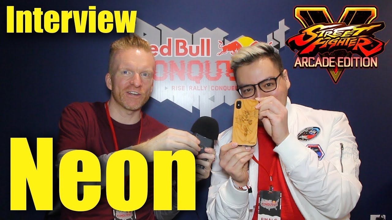 Neon Interview NEON Interview, Street Fighter V, Red Bull Conquest 2018 - YouTube