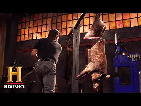 Thumbnail for Forged in Fire: The Rhomphaia HACKS RIGHT THROUGH the Final Round (Season 5)