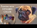 Spice up your art with Dynamic Color ! / Pug Portrait