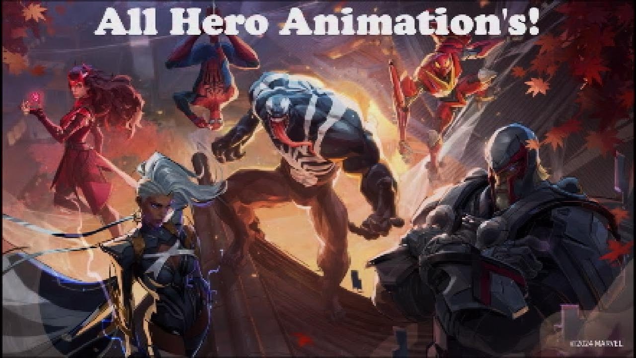 Marvel Rivals Animation S Marvel Rivals All Hero Animation's - YouTube