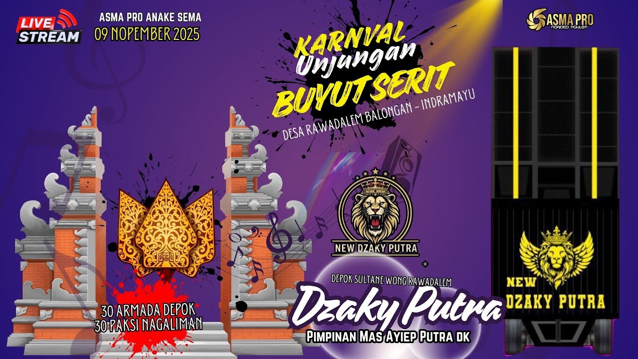 LIVE | UNJUNGAN MBAH BUYUT SERIT | BERSAMA NEW DZAKY PUTRA | RAWADALEM BALONGAN | 09 NOPEMBER 2025