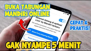 Tutorial Daftar Livin By Mandiri Lewat HP | Buka Tabungan Mandiri Online