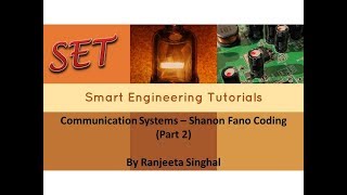 Communication Systems - Shanon Fano Coding (Part 2)
